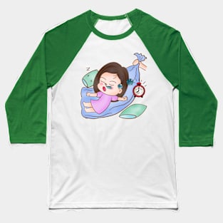 sleeping girl Baseball T-Shirt